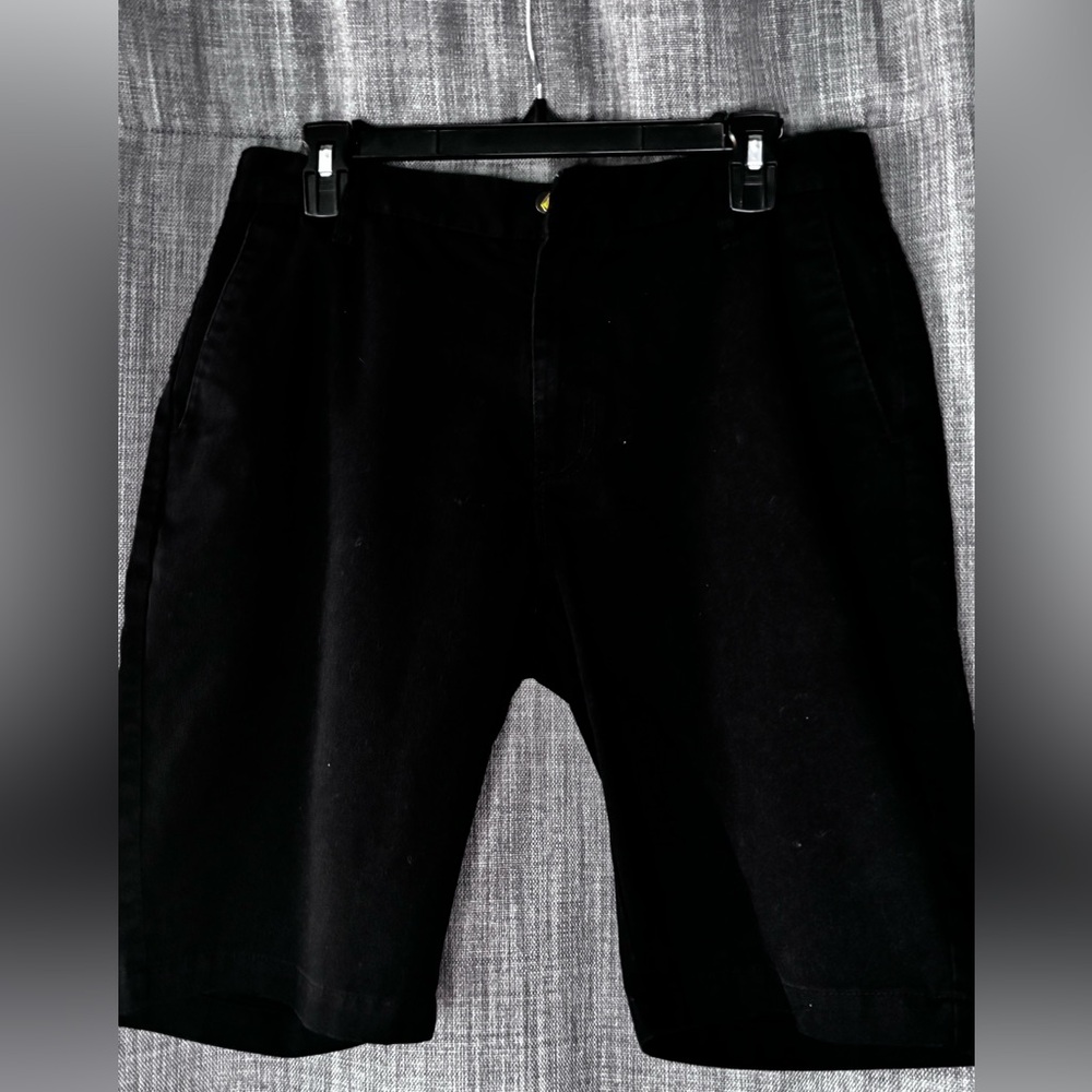 Volcom Men's Charcoal‎ Flat Front Shorts